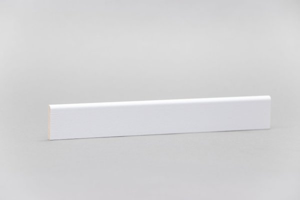 Tischkantleiste weiß lackiert in 5x30mm
